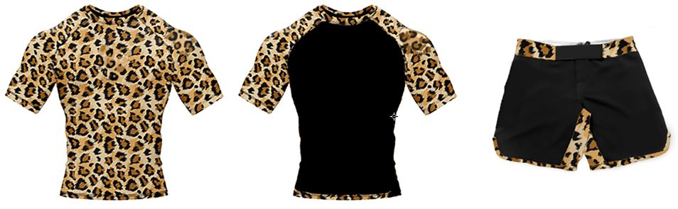 Leopard Rashguard set